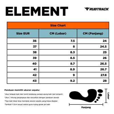 Size Chart RUB ELEMENT