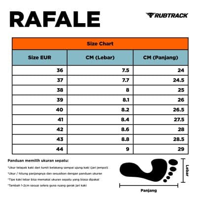 Size Chart RUB RAFALE
